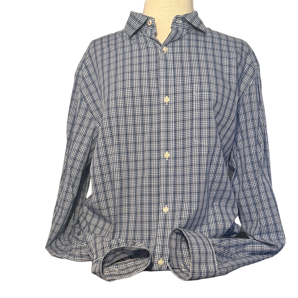 Banana Republic Heritage Collection Tailored Slim Fit Button Down Shirt Men’s L